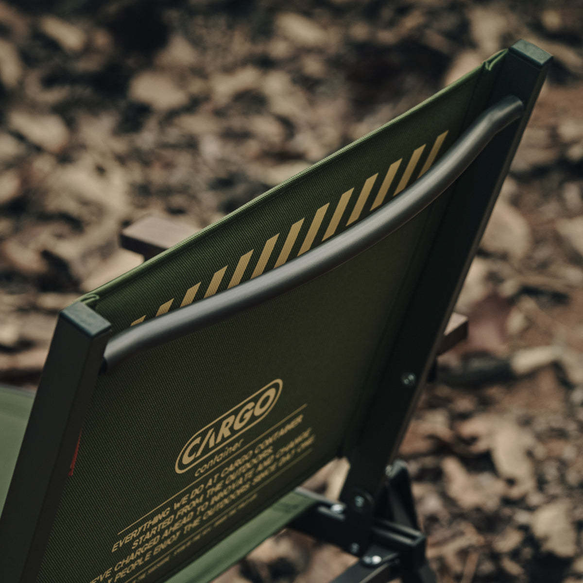 Cargo Container Cosy Folding Chair - Khaki