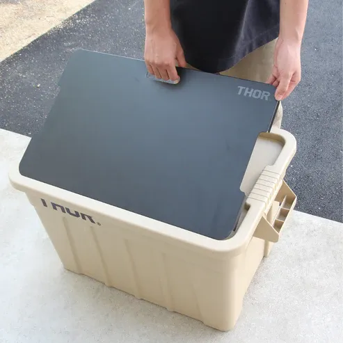 Thor Lid for Tote Box 53L/75L - Black