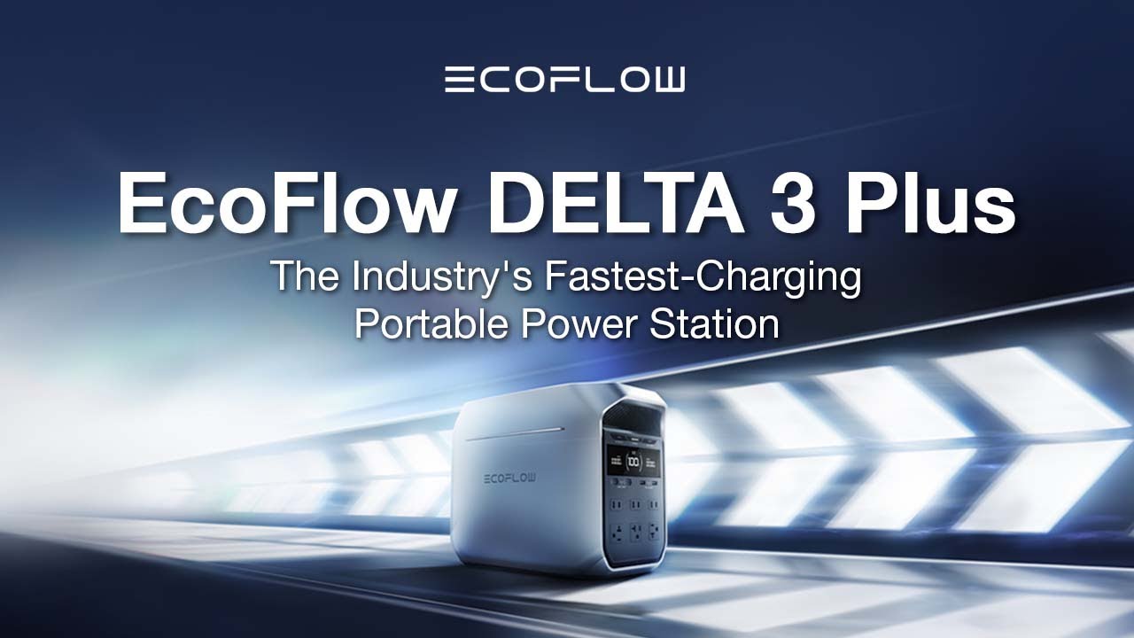 EcoFlow DELTA 3 Plus Portable Power Station 1024Wh