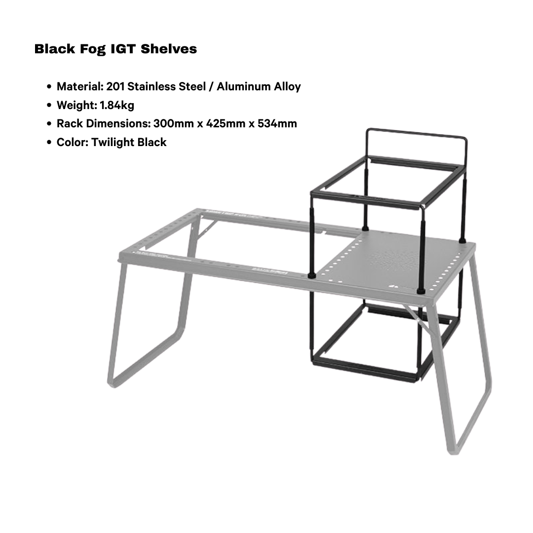 ShineTrip #05 Series Black Mist IGT Table