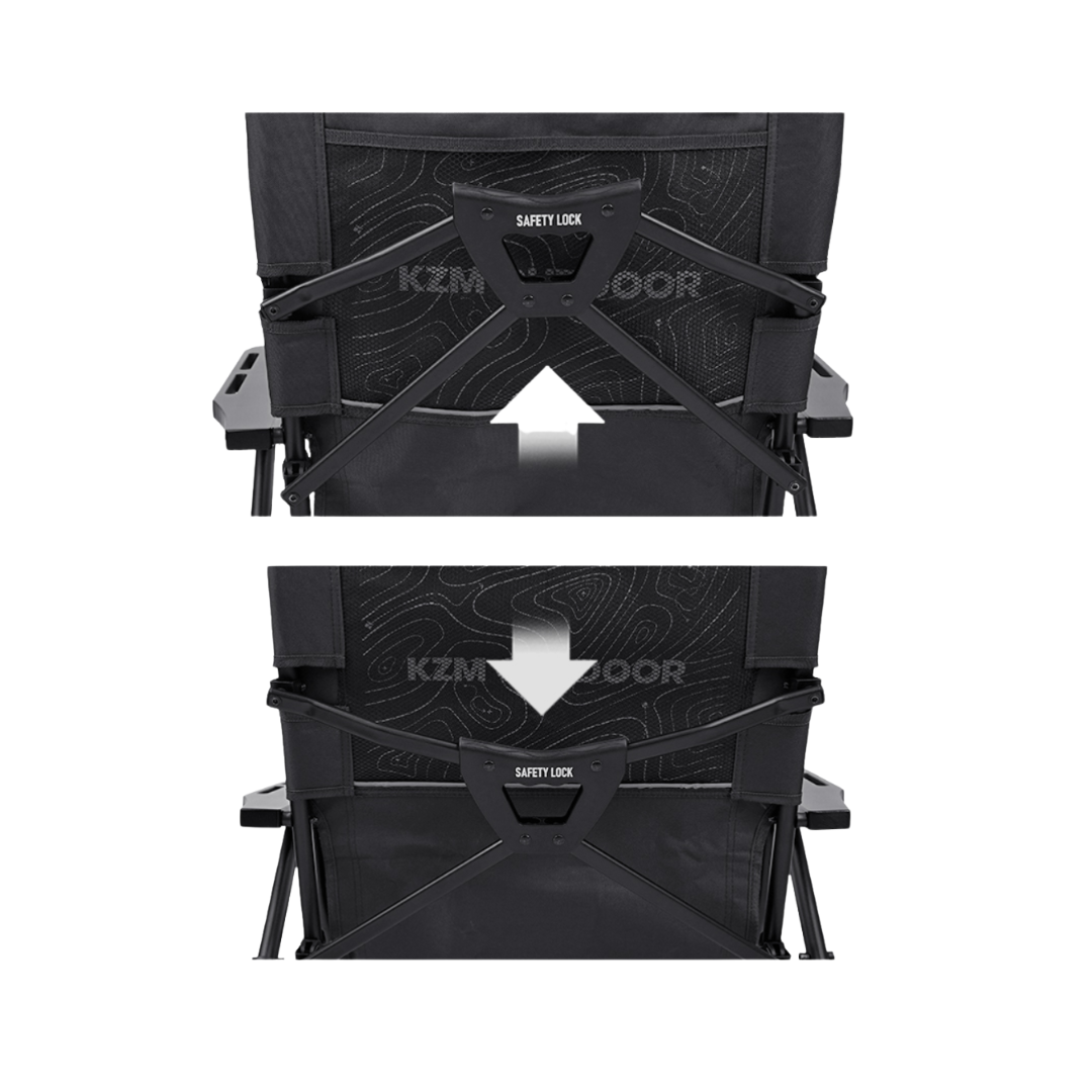 KZM Contour Low Chair - Black