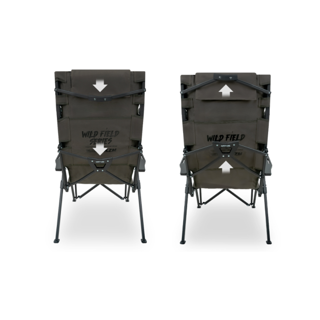 KZM Downhill Chair Reload - Black