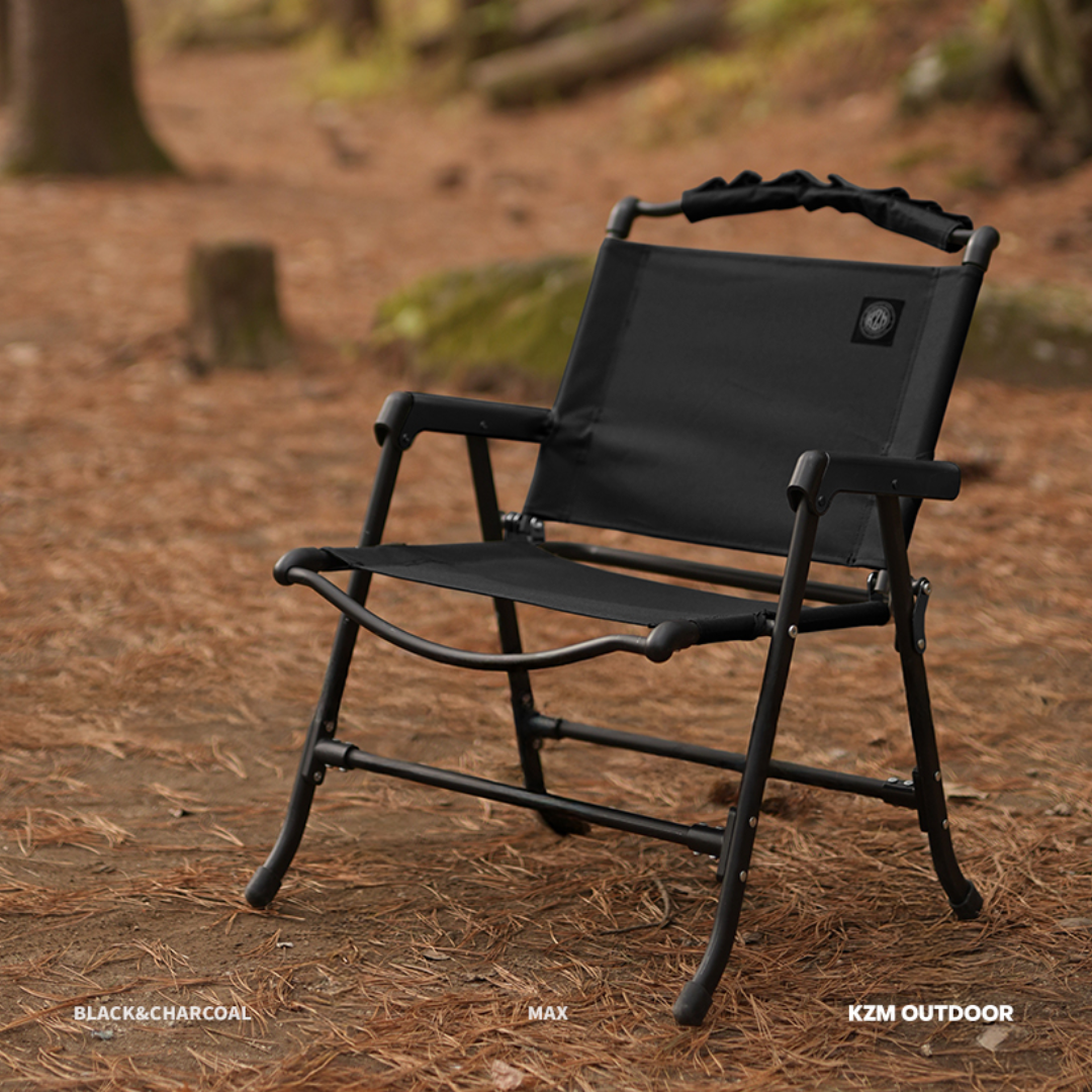 KZM Field Slab Chair Max - Black
