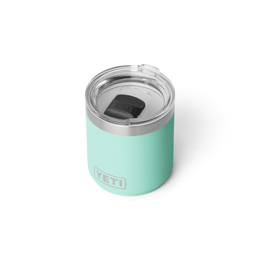YETI Rambler 10 oz Stackable Lowball with MagSlider™ Lid - Seafoam (Ceramic Lining)