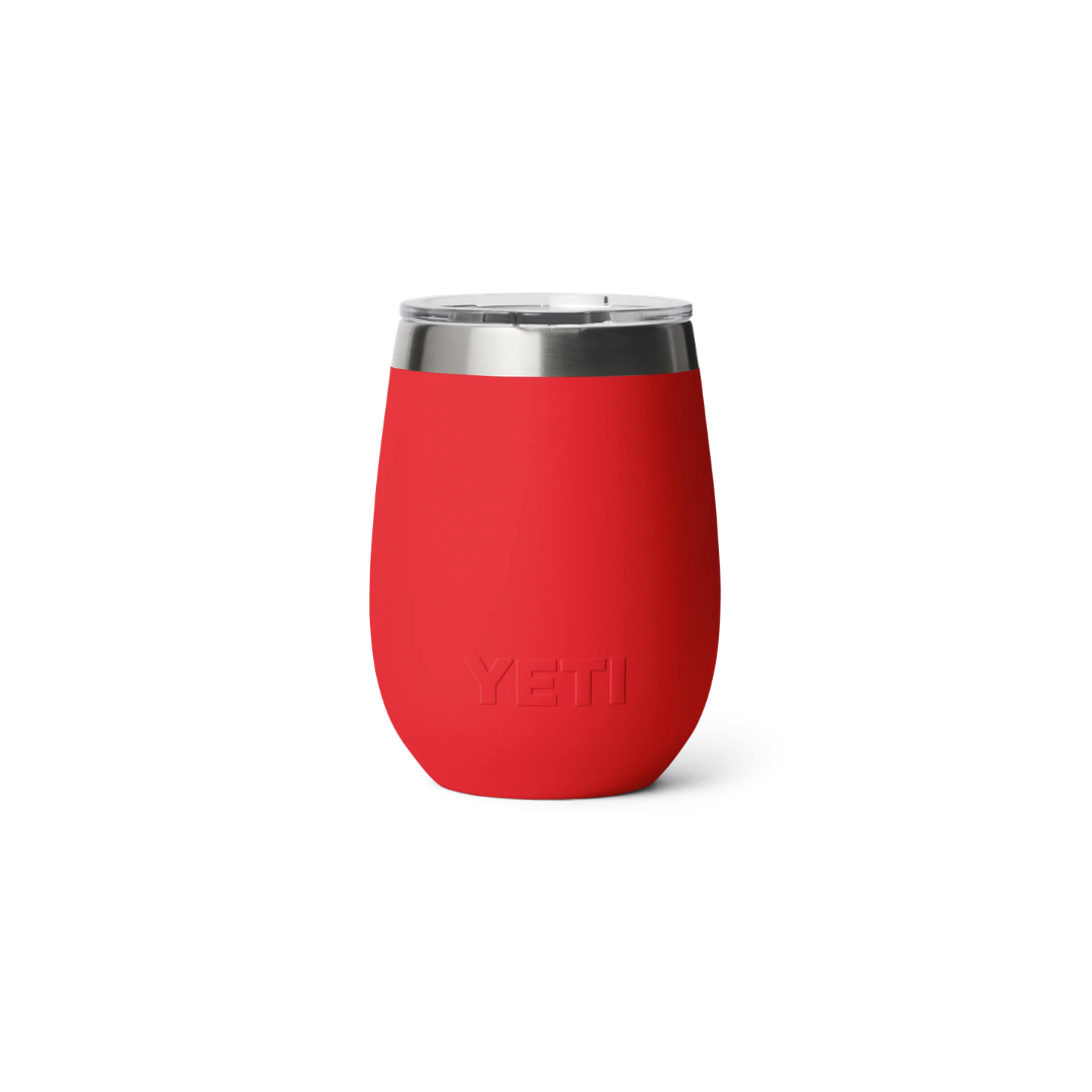 YETI Rambler 10 oz Wine Tumbler with DuraSip Ceramic Lining - Rescue Red