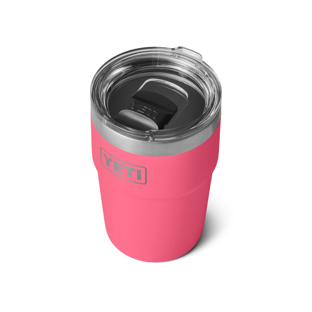 YETI Rambler 16 oz Stackable Cup with MagSlider™ Lid - Tropical Pink