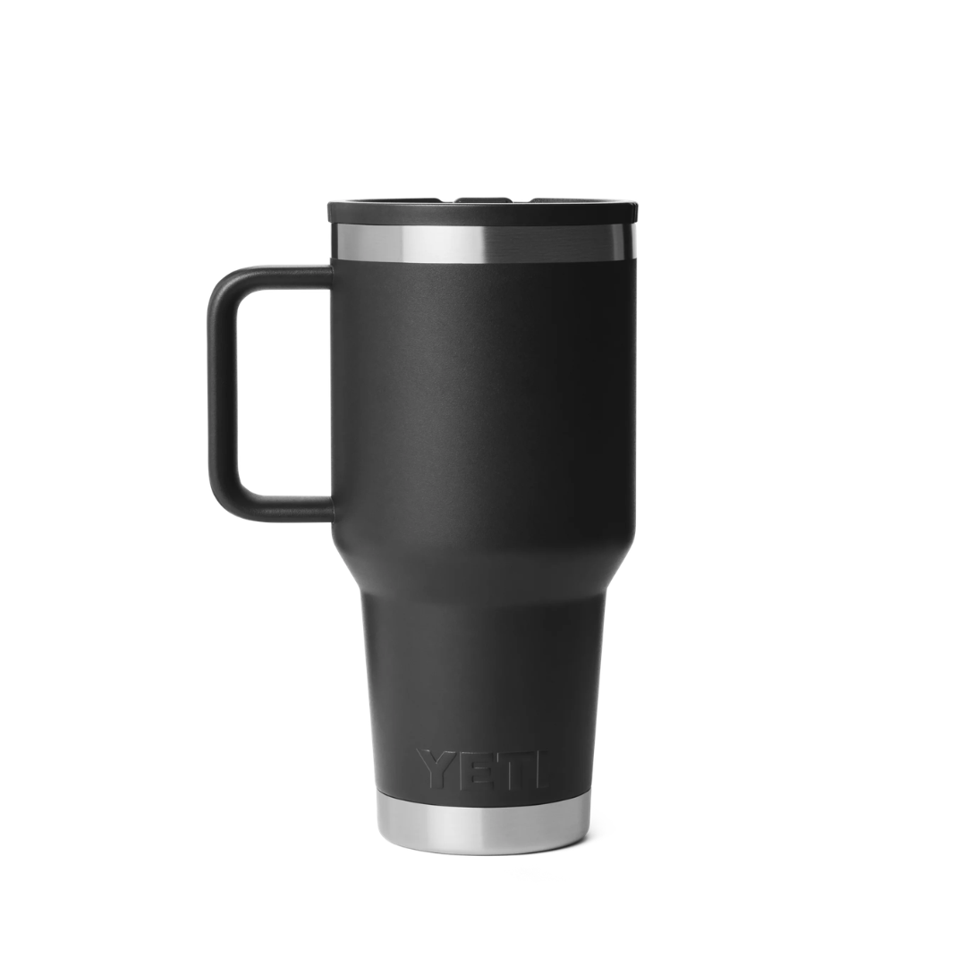 YETI Rambler 30 OZ Travel Straw Mug With Color-Matched Straw Lid - Black