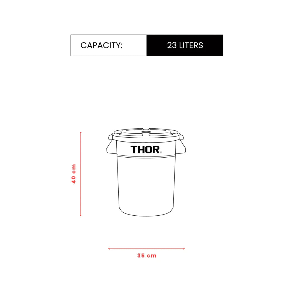 THOR Storage Bin 23L-Goritta Works Sdn. Bhd. 202501017603 (1619017-X)