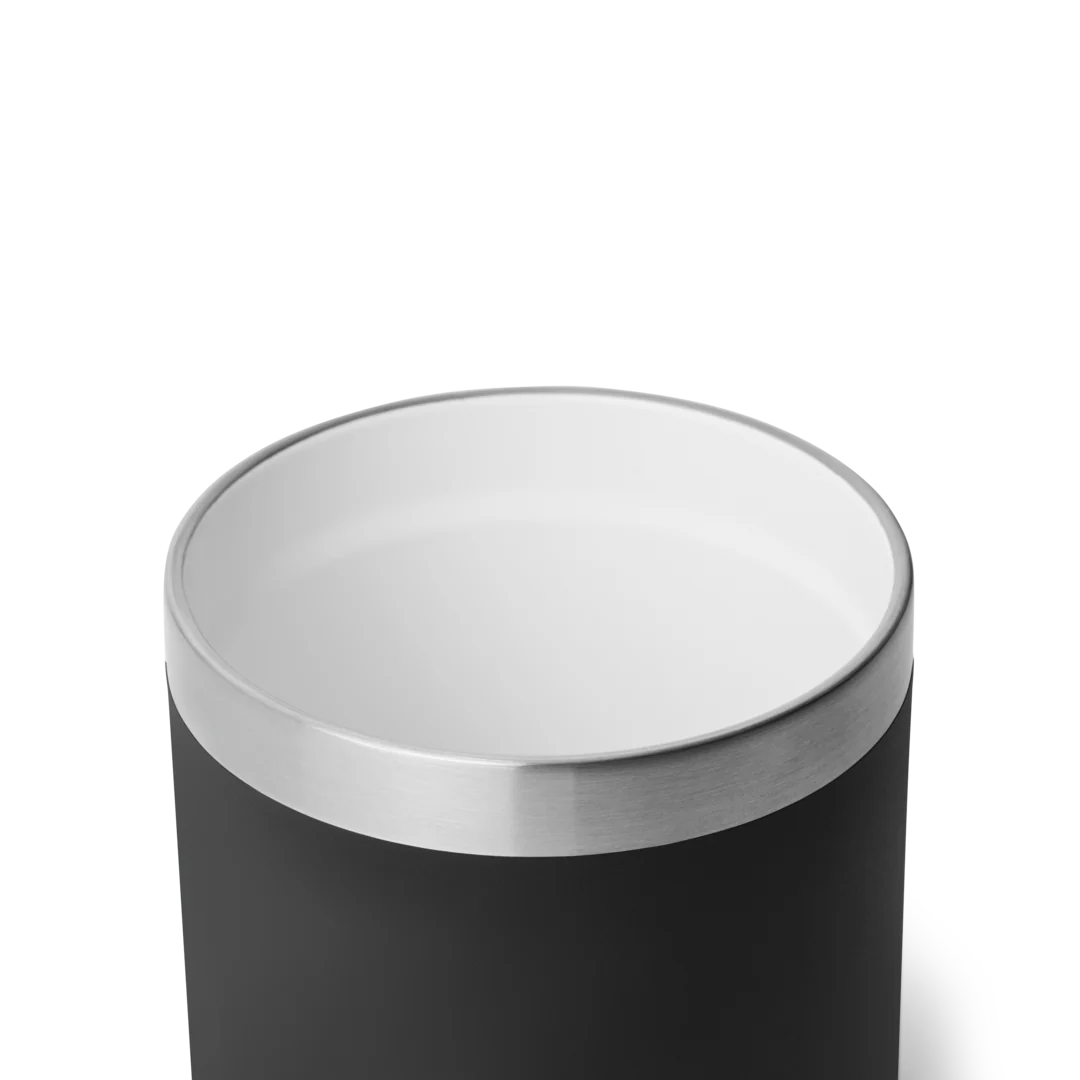 YETI Rambler 10 oz Stackable Lowball with MagSlider™ Lid - Black (Ceramic Lining)