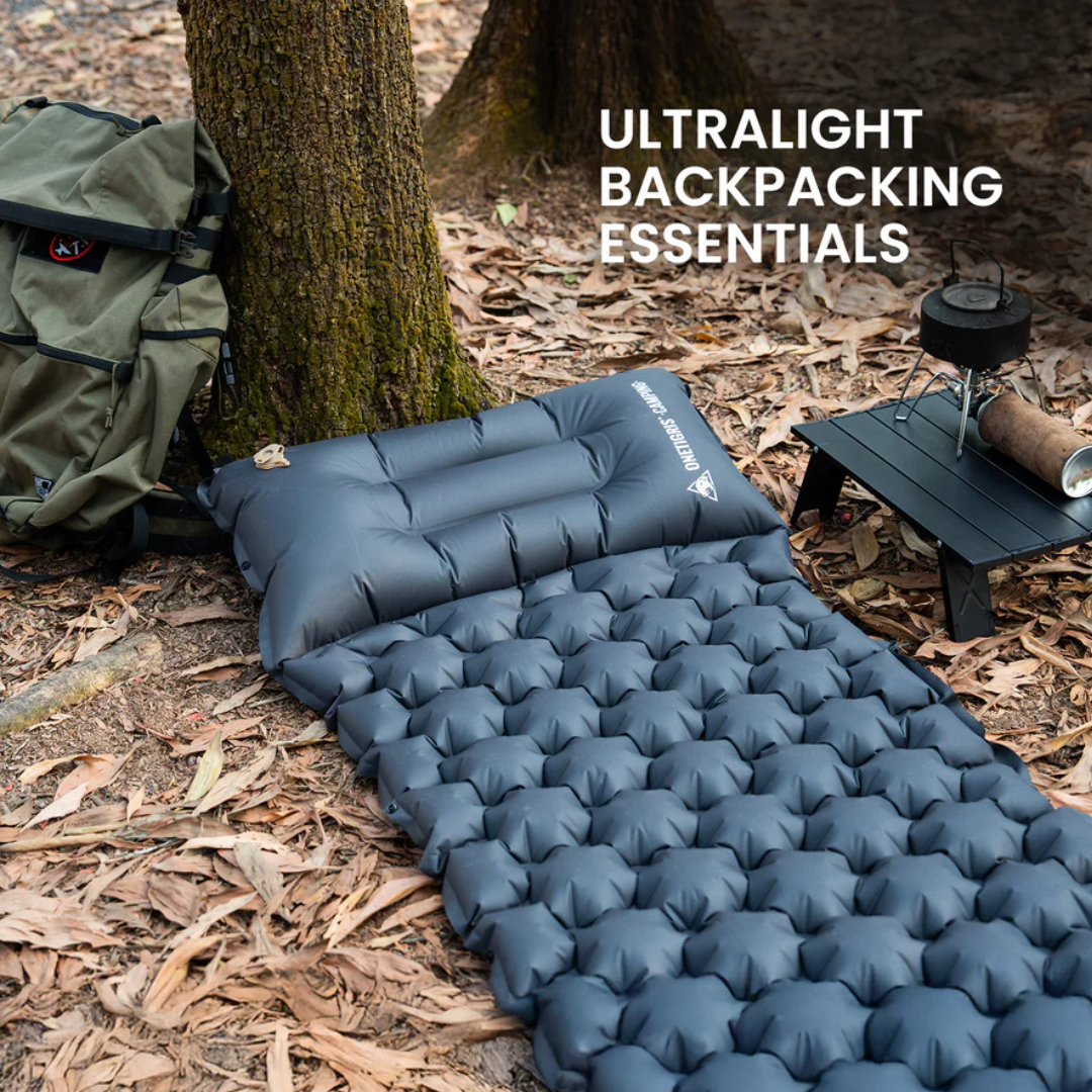 OneTigris BlackCrystal Sleeping Pad - Black