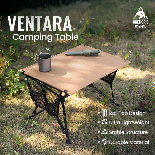 OneTigris Ventara Camping Table 09 - Coyote Brown