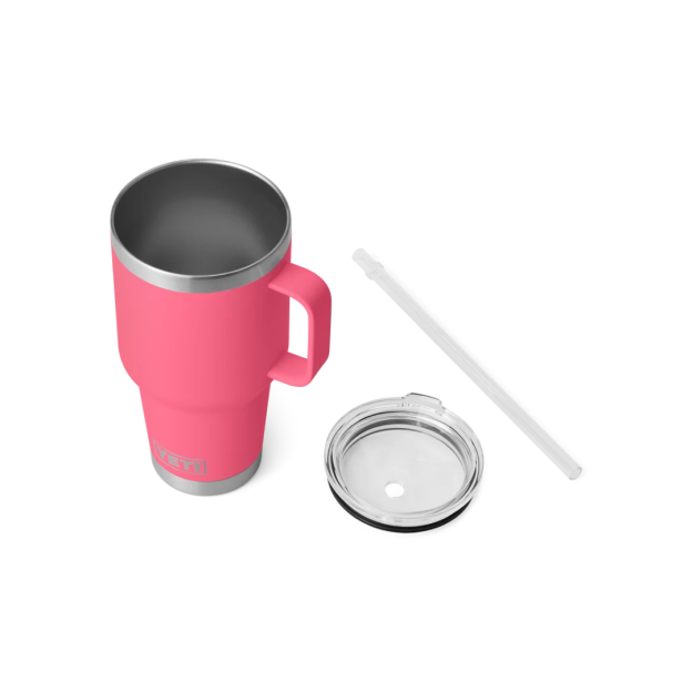 YETI Rambler 35 oz Straw Mug with Straw Lid - Tropical Pink