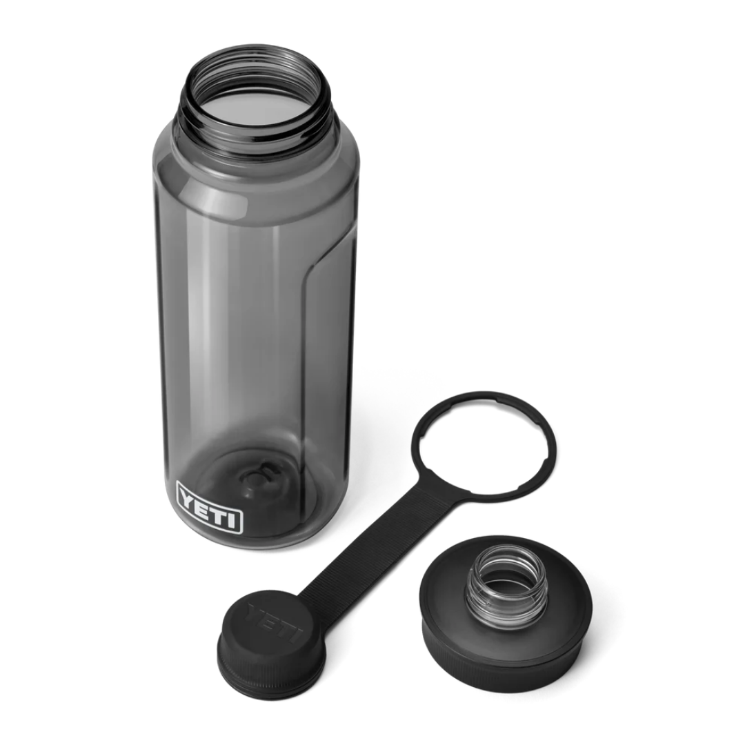 Yonder 34 oz (1L) Water Bottle with Yonder Tether Cap - Charcoal