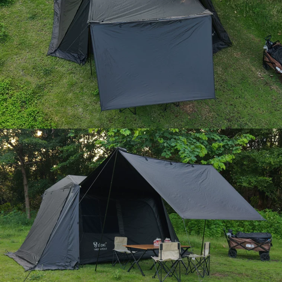 Stoic Villa 6.0 Black-Coated Automatic 2-3 person Tent