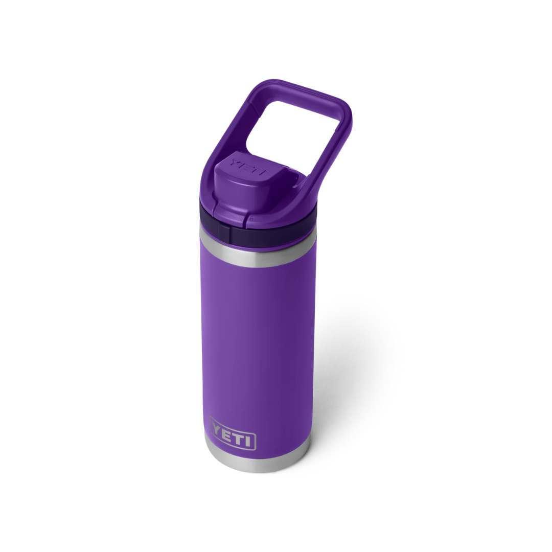YETI Rambler 18 oz Water Bottle with Color-Matched Flip Chug Cap - Pace Purple
