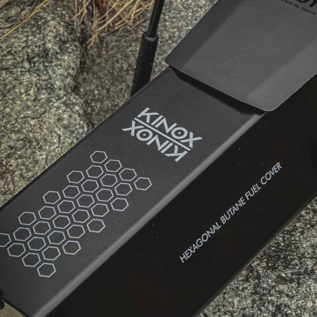 Kinox Hexagonal Butane Fuel Cover - Black