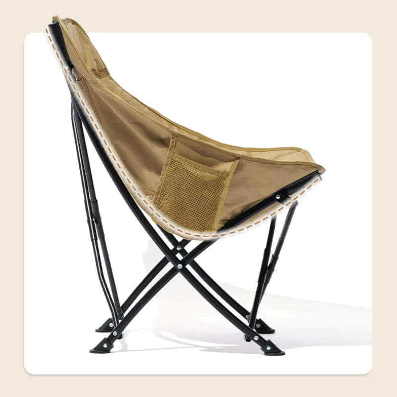 Mobi Garden Yue Qing Folding Chair - Black-Goritta Works Sdn. Bhd. 202501017603 (1619017-X)