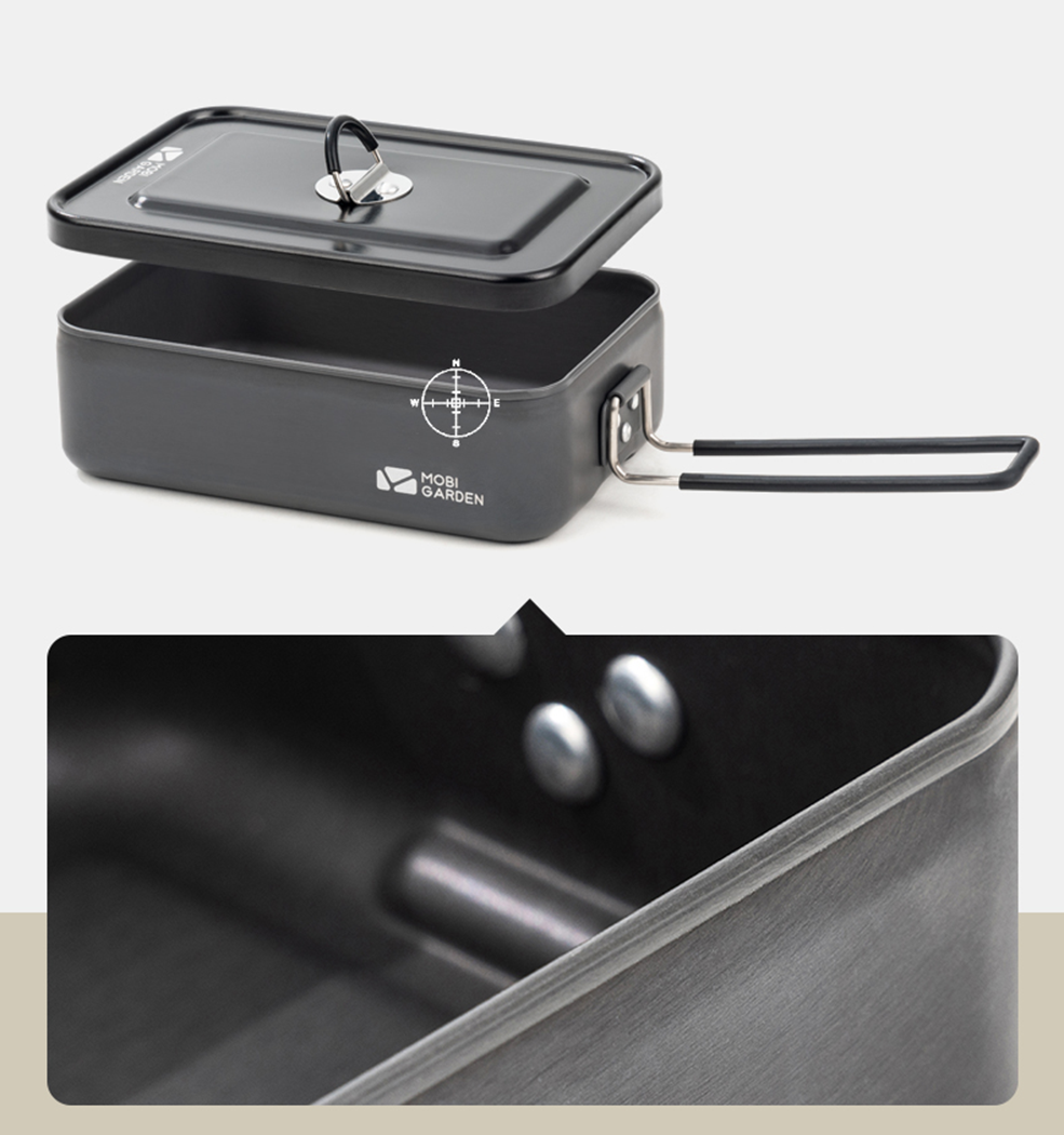 Mobi Garden Lunch Box / Mess Tin with lid