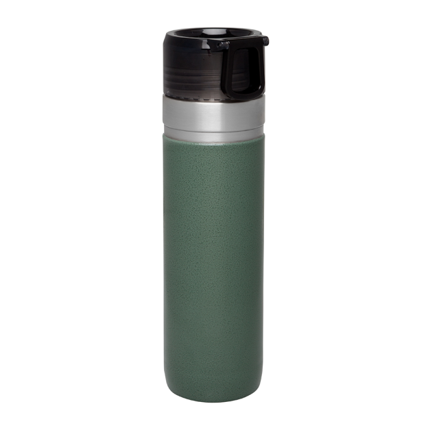 Stanley Go Series Vacuum Bottle With Flow Direct 24oz - Hammertone Green-Goritta Works Sdn. Bhd. 202501017603 (1619017-X)