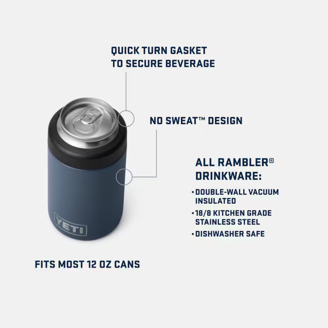 YETI Rambler 12 oz Colster® Can Cooler 2.0 - Wetlands Camo