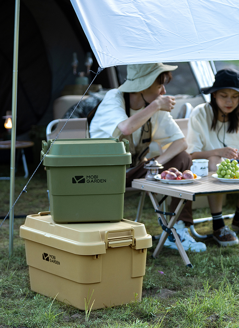 Mobi Garden Rui Na 50L Storage Hard Box - Olive Green-Goritta Works Sdn. Bhd. 202501017603 (1619017-X)