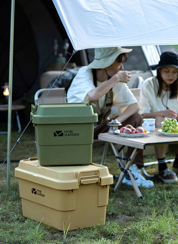 Mobi Garden Rui Na 50L Storage Hard Box - Olive Green-Goritta Works Sdn. Bhd. 202501017603 (1619017-X)