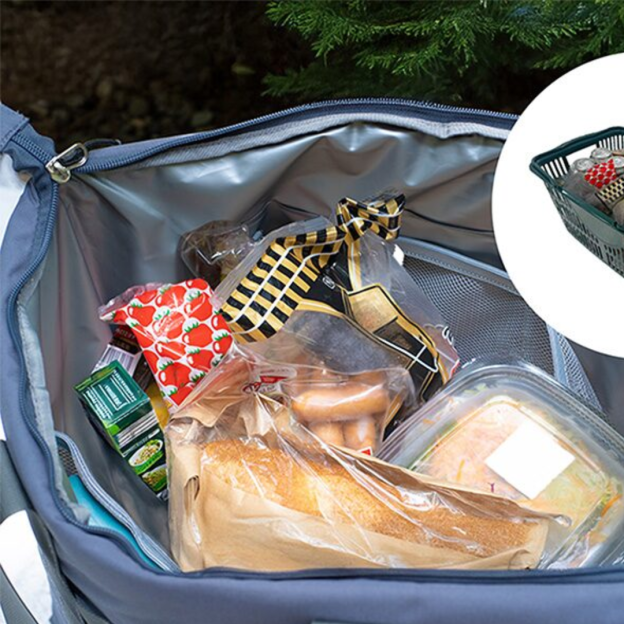 DOD Hyadome Schiele (30) soft cooler tote bag - Charcoal