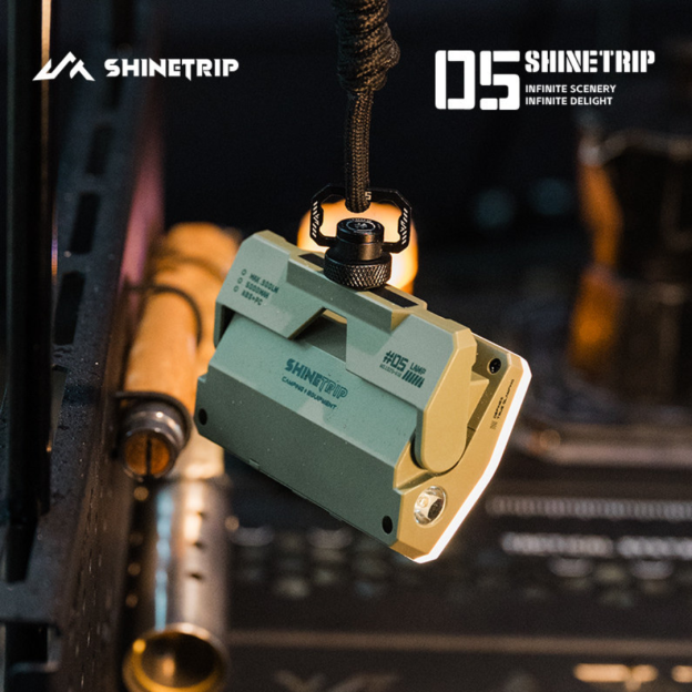ShineTrip ST-05 Series Card-Type Camping Light - Green