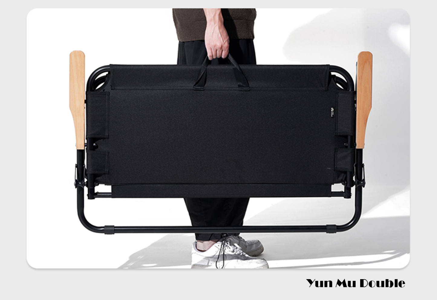 Mobi Garden Yun Mu Double Chair - Black-Goritta Works Sdn. Bhd. 202501017603 (1619017-X)