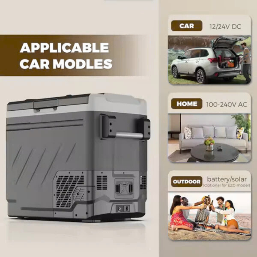 Kemsite Portable Dual-Zone Fridge & Freezer 40.2L