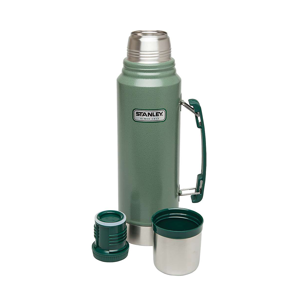 Stanley Classic Vacuum Bottle 1.1QT - Hammertone Green Old Logo-Goritta Works Sdn. Bhd. 202501017603 (1619017-X)