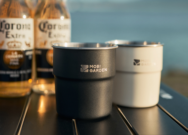 Mobi Garden Shuo Yan Stainless Steel Water Cup C1 - Black-Goritta Works Sdn. Bhd. 202501017603 (1619017-X)