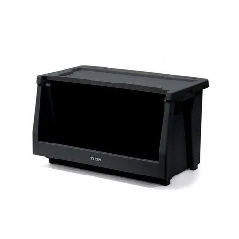 THOR Stacking Shelf Container 50L - Black