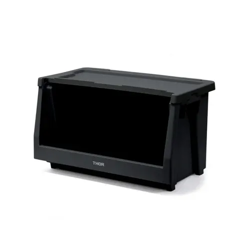 THOR Stacking Shelf Container 50L - Black