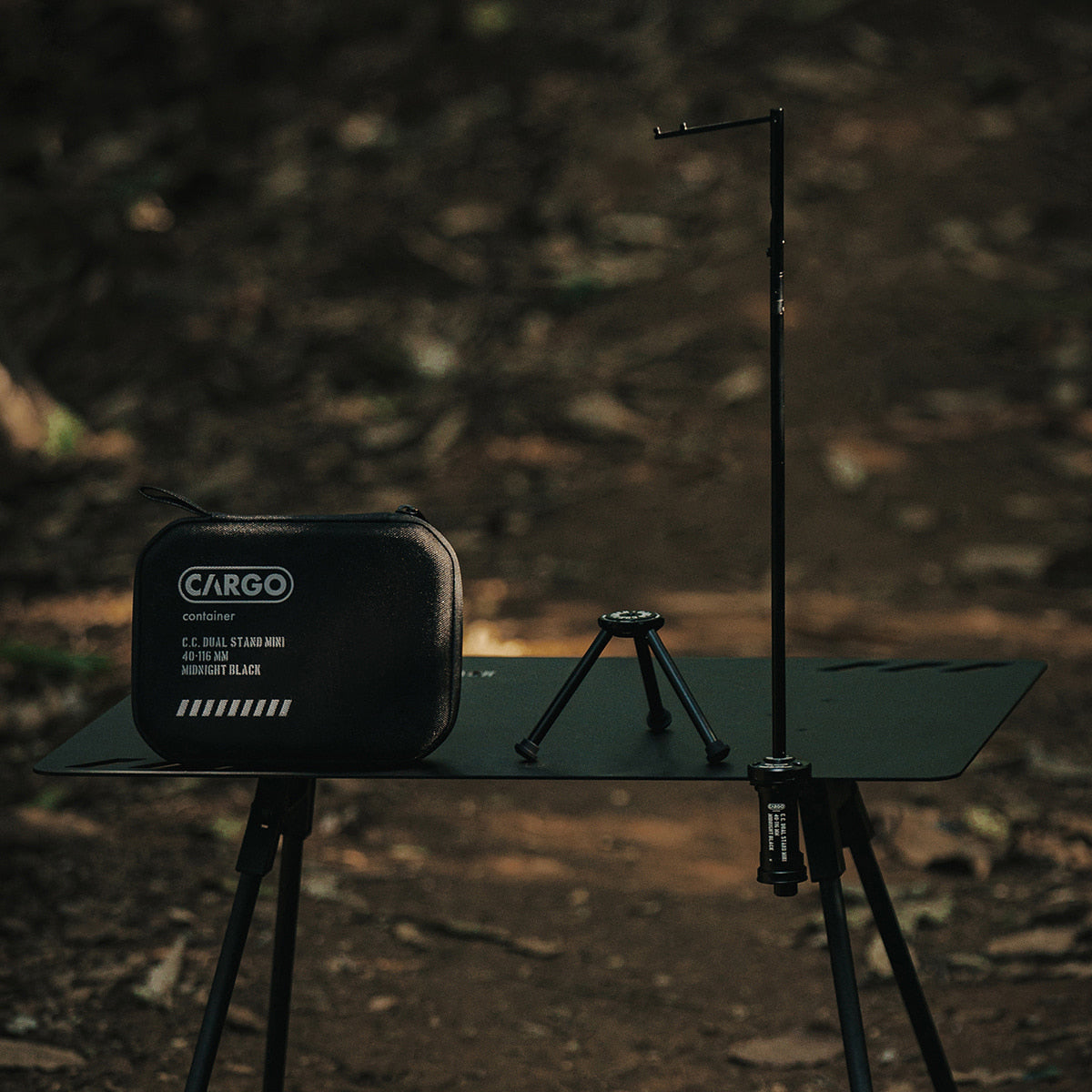 Cargo Container Dual Stand Mini - Black-Goritta Works Sdn. Bhd. 202501017603 (1619017-X)