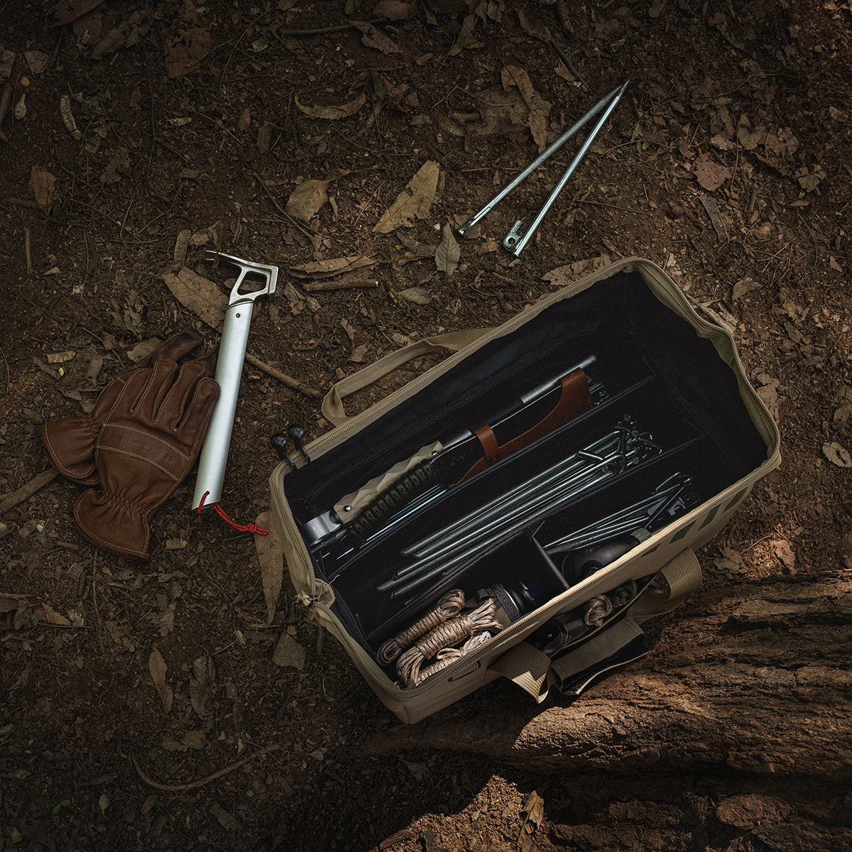 Cargo Container Ready Tool Bag - Khaki-Goritta Works Sdn. Bhd. 202501017603 (1619017-X)