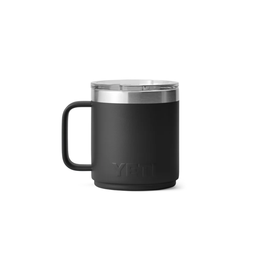 YETI Rambler 10 oz Stackable Mug with DuraSip™ Ceramic Lining - Black