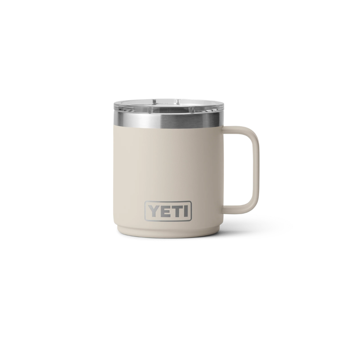 YETI Rambler 10 oz Stackable Mug with DuraSip™ Ceramic Lining - Cape Taupe