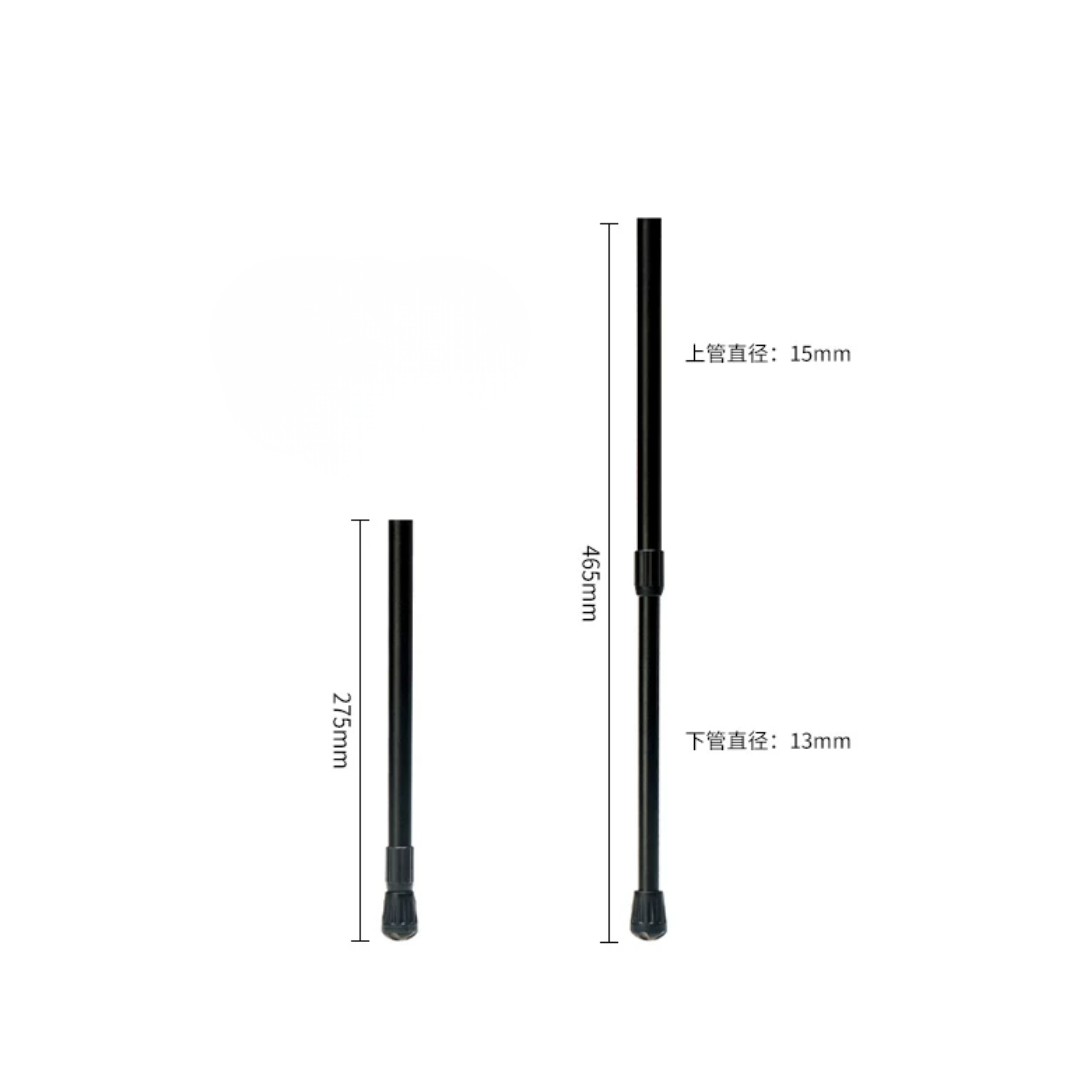 L&S WORK THOR IGT Table Legs set - 2 pc Black