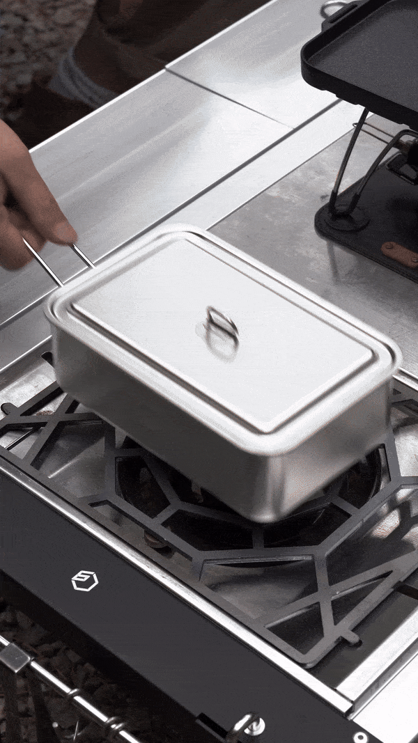 Kinox Mess Tin Set - Black