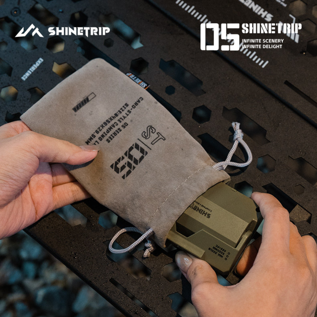 ShineTrip ST-05 Series Card-Type Camping Light - Green