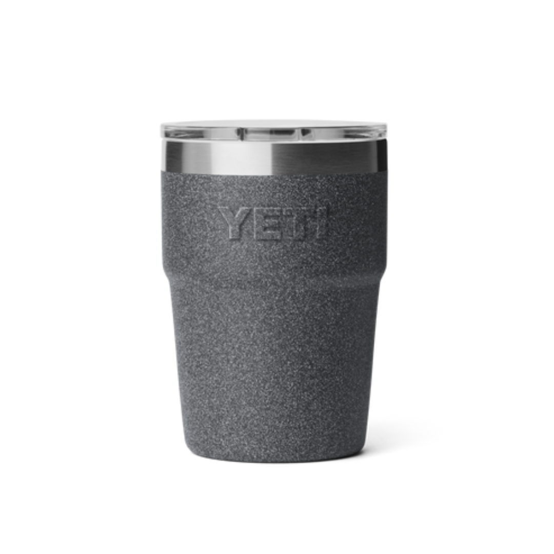 YETI Rambler 16 oz Stackable Cup with MagSlider™ Lid - Black Stone