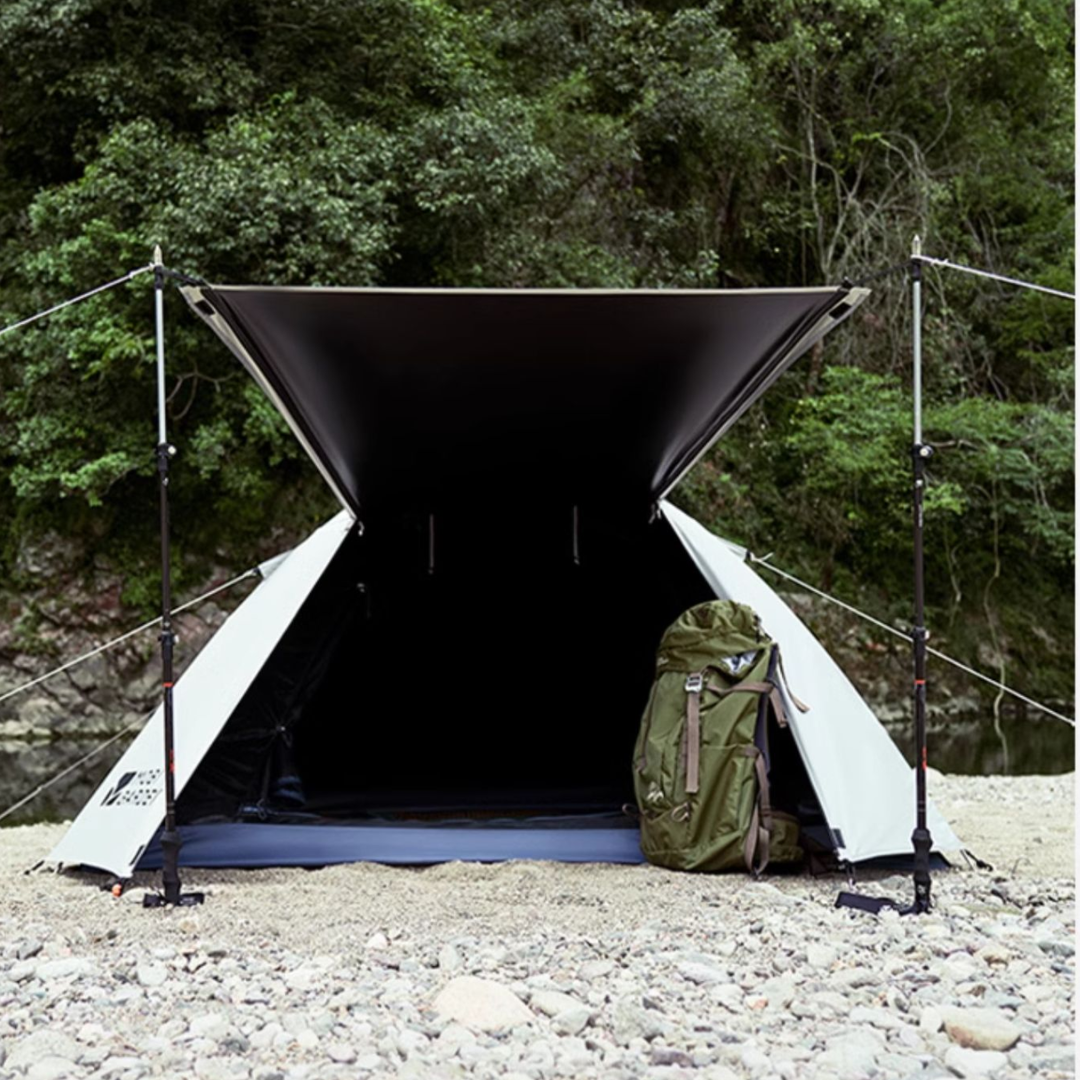Mobi Garden QR Tent 3-Black Coating - Green