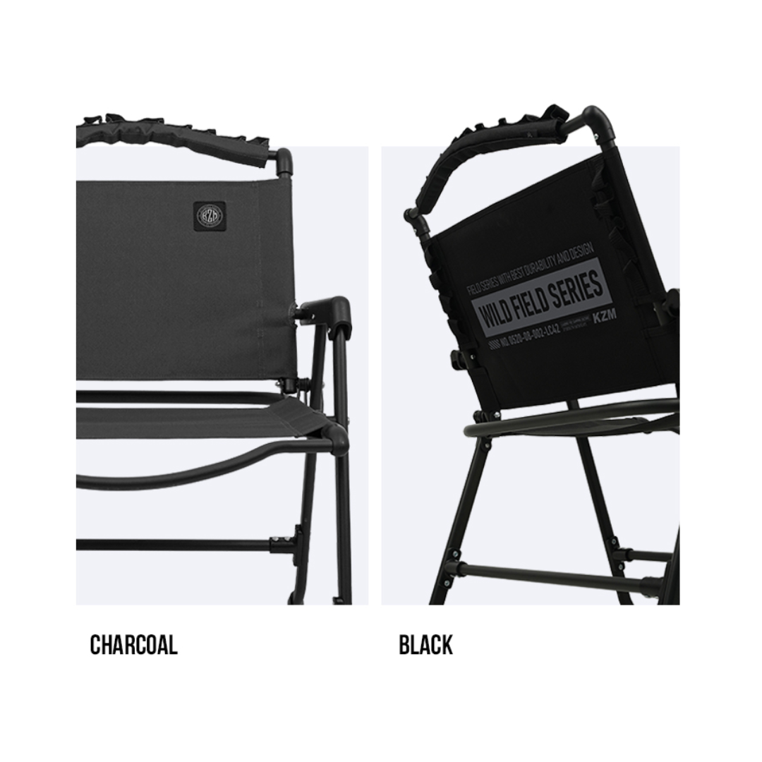 KZM Field Slab Chair Max - Black