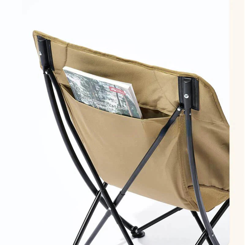 Mobi Garden Yue Qing Folding Chair - Black-Goritta Works Sdn. Bhd. 202501017603 (1619017-X)