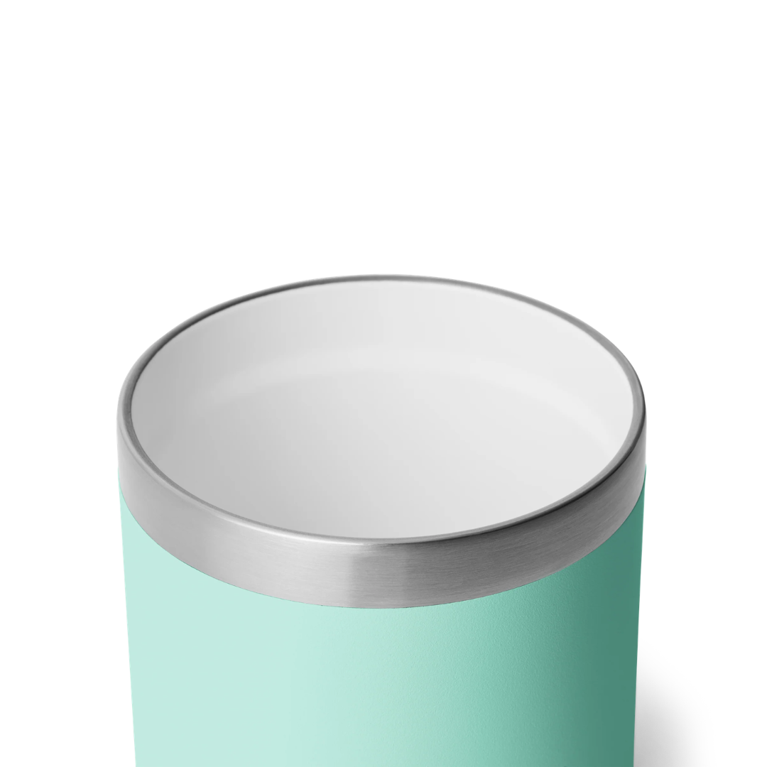 YETI Rambler 10 oz Stackable Lowball with MagSlider™ Lid - Seafoam (Ceramic Lining)