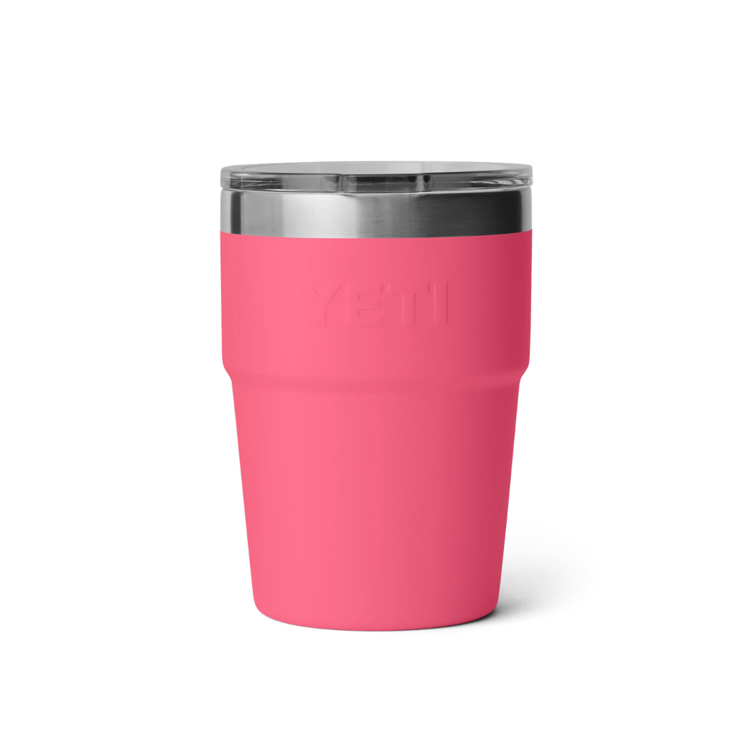 YETI Rambler 16 oz Stackable Cup with MagSlider™ Lid - Tropical Pink