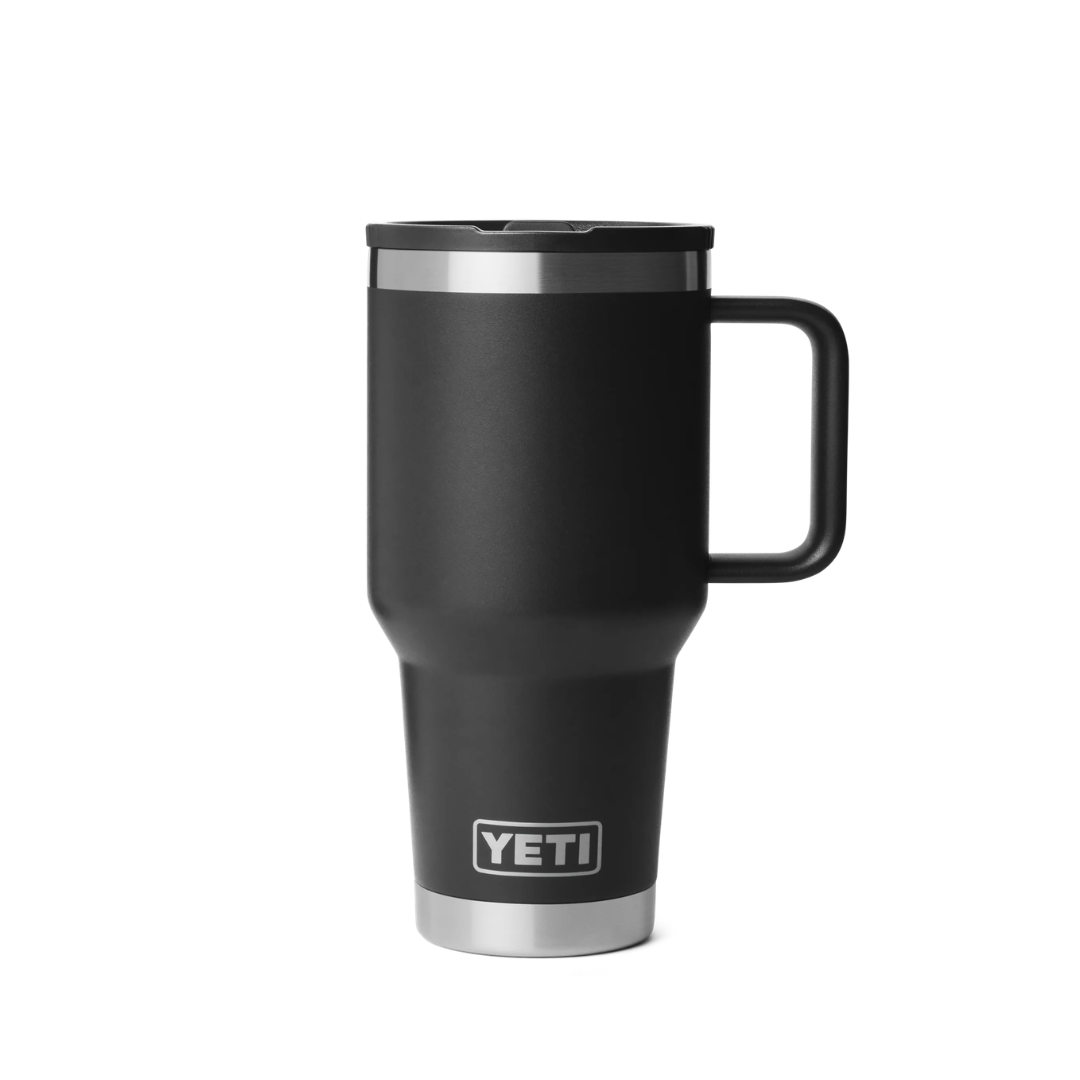 YETI Rambler 30 OZ Travel Straw Mug With Color-Matched Straw Lid - Black