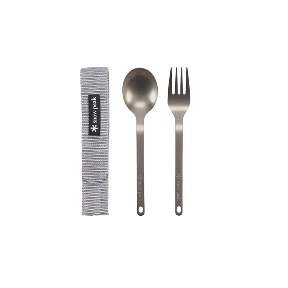 Snow Peak Titanium Fork & Spoon Set-Goritta Works Sdn. Bhd. 202501017603 (1619017-X)