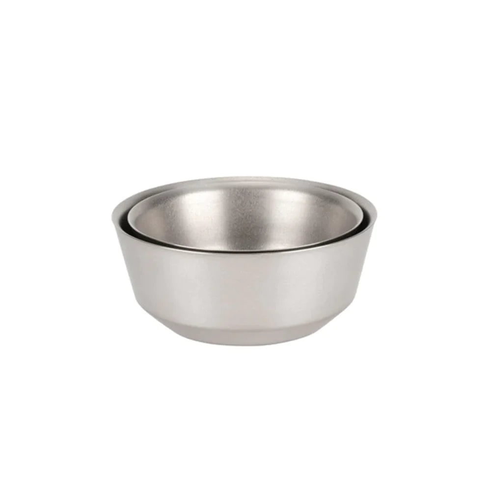 Snow Peak Ti-Double Bowl 400ml / 600ml-Goritta Works Sdn. Bhd. 202501017603 (1619017-X)